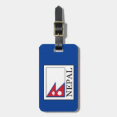 ネパール ラゲッジタグ (正面縦)