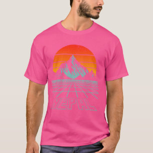 ネパール 山 ヒマラヤ エベレスト ネパール土産 Tシャツ