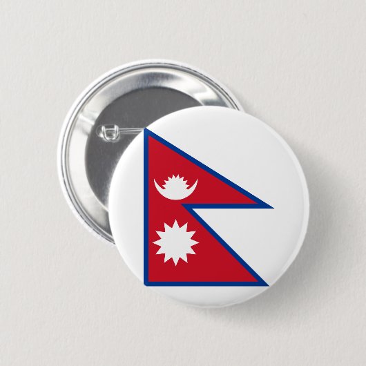 ネパール 缶バッジ (正面&裏面)