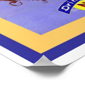 ネヒソフトドリンクのヴィンテージ広告ポスター ポスター (角)