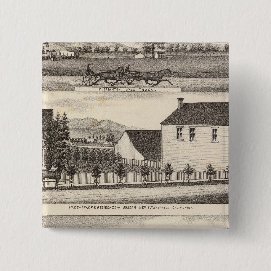 ネビス，グリーンレジデンシズ，農場 缶バッジ (正面)