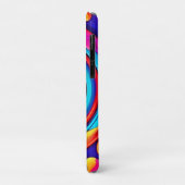 ネビュラのカラフルな宇宙渦アート Case-Mate iPhoneケース (裏面/左)