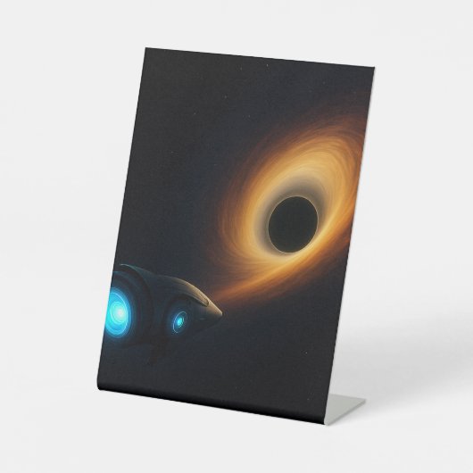 ネビュラドリフト - 宇宙クルーザー 台座サイン (正面)