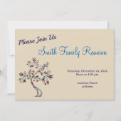 ネビュラ ツリー ファミリー リユニオン ご招待 招待状 (正面)