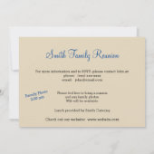 ネビュラ ツリー ファミリー リユニオン ご招待 招待状 (裏面)