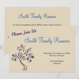 ネビュラ ツリー ファミリー リユニオン ご招待 招待状