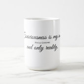 ネビルゴダード引用文 コーヒーマグカップ (中央)