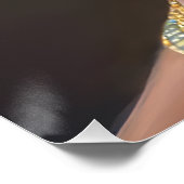 ネフェティティポートレートオリジナルアート ポスター (コーナー)