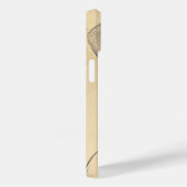 ネフェティティポートレートスケッチ古代エジプトパピルス Case-Mate iPhoneケース (裏面 / 右)