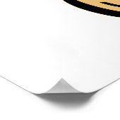 ネフェティバストポートレートエジプト女王 ポスター (角)