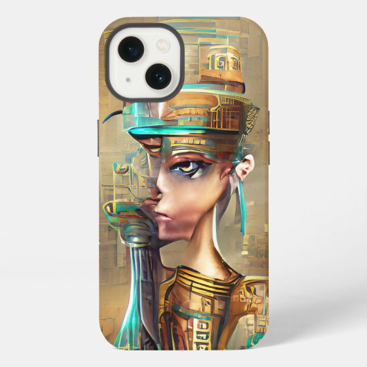 ネフェティ iPhoneケース (裏面)