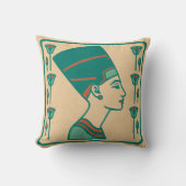 ネフェテ素晴らしティエンシ王室のャスト クッション (正面)