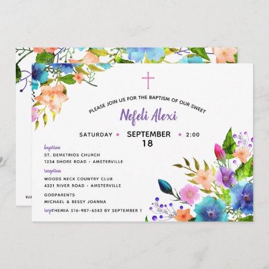 ネフェリの招待状 招待状 (正面/裏面)