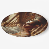 ネフェルタリの遺物: 古代文明 ペーパープレート (アングル)