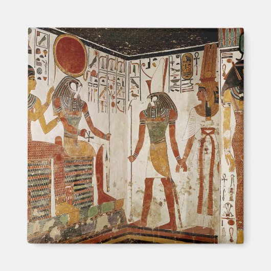 ネフェルタリは神の前に運ばれる マグネット (正面)