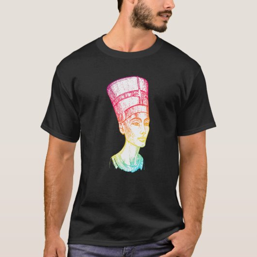 ネフェルタリ女王エジプト Tシャツ (正面)