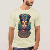 ネフェルタリ女王 - エジプト王室 Tシャツ (正面)