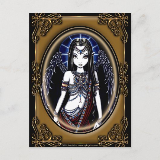 「ネフェルタリ」エジプトの守護天使ポストカード ポストカード (正面)