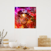 ネフェルティエジプトの女王 ポスター (キッチン)