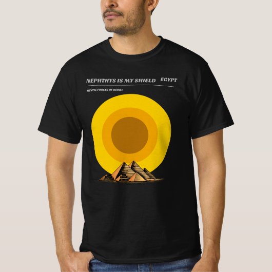 ネフティスは私の盾 Tシャツ (正面)