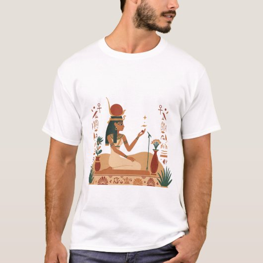 ネフティス女神 Tシャツ (正面)