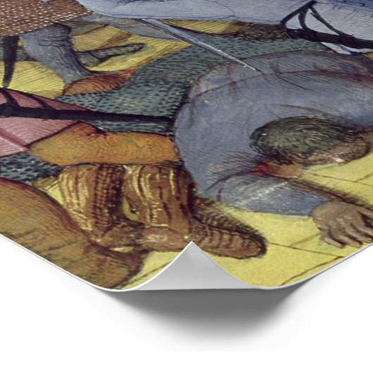 ネブカドネザルによるエルサレムの包囲 ポスター (角)