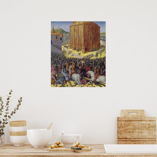 ネブカドネザルによるエルサレムの包囲 ポスター (キッチン)