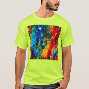 ネブカラフルラとスターズアート Tシャツ