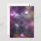 ネブカラフルラと星の宇宙 ポストカード (正面/裏面)