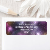 ネブカラフルラと星の宇宙 ラベル (インサイチュ)