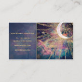 ネブカラフルラ金ゴールドドードルサンムーンマンダラ 名刺 (裏面)