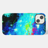 ネブラと宇宙の宇宙デザイン。今すぐ購入 iPhoneケース (裏面横)