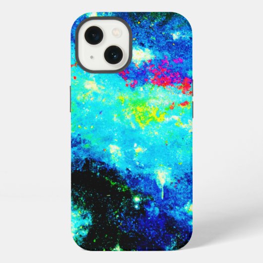 ネブラと宇宙の宇宙デザイン。今すぐ購入 iPhoneケース (裏面)