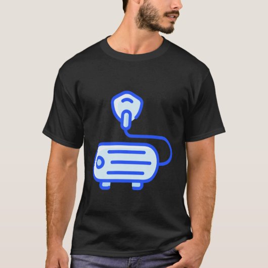 ネブライザー 呼吸療法士 療法 Tシャツ (正面)