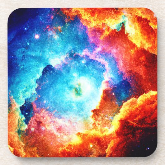ネブラカラフルアートの探索 コースター (正面)