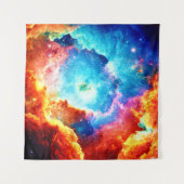 ネブラカラフルアートの探索 タペストリー (正面(横))