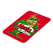 ネブラスカおもしろいカートーンコーンコブ マグネット (左側)