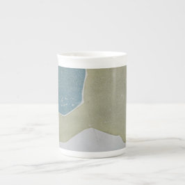 「ネブラスカからカンザスへ」コーヒーBassie ボーンチャイナマグカップ