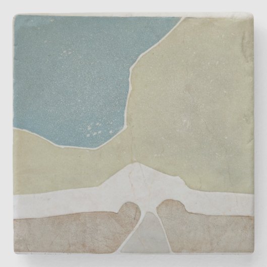 ネブラスカからカンザスセラミックタイル ストーンコースター (正面)