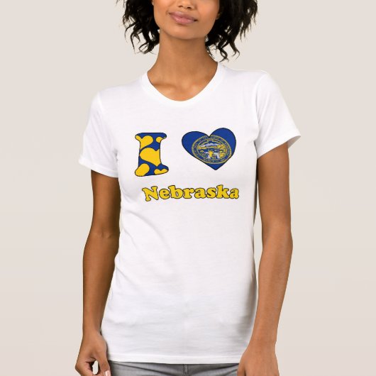 ネブラスカが大好き Tシャツ (正面)