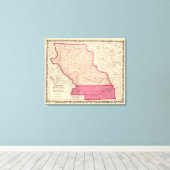 ネブラスカとカンザス2 キャンバスプリント (インサイチュ (ウッドフロア))