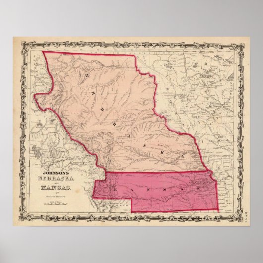 ネブラスカとカンザス ポスター (正面)