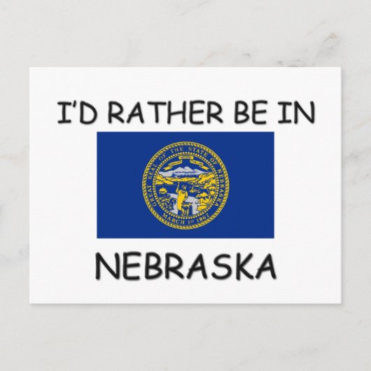 ネブラスカにいたい ポストカード (正面)