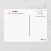 ネブラスカのはがきにへようこそ ポストカード (裏面)