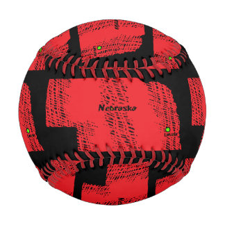 ネブラスカの地図 野球ボール