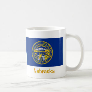ネブラスカの州の旗 コーヒーマグカップ
