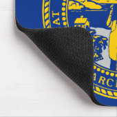 ネブラスカの州の旗 マウスパッド (コーナー)