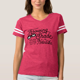 ネブラスカの日食の投げる陰 Tシャツ