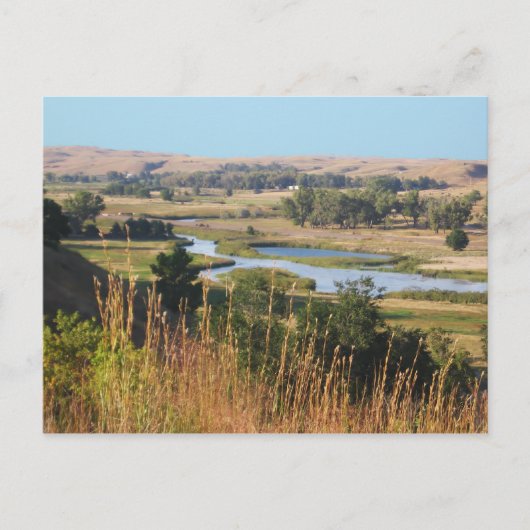 ネブラスカの景色 ポストカード (正面)