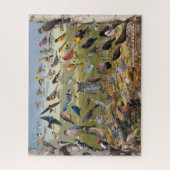 ネブラスカの裏庭の鳥 ジグソーパズル (縦)